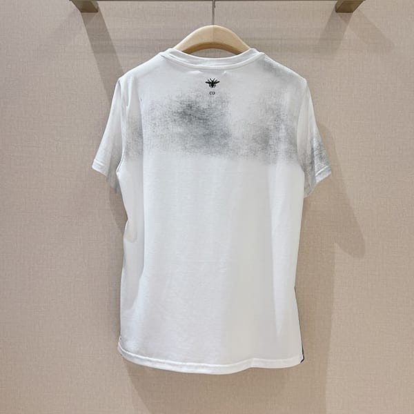 稀少ディオール n級品 Paris コットン リネン Tシャツ エッフェル塔 deu78307